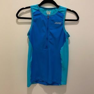 Zoot Blue Althletic Top size Medium